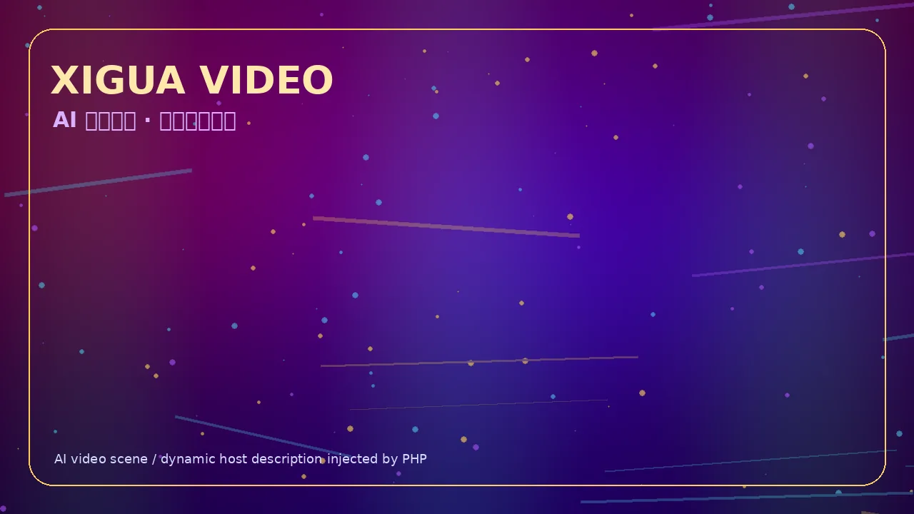 西瓜视频霓虹科技娱乐视频Banner 当前访问域名www.bmqajjd.cn